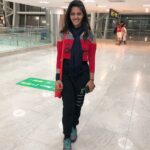 Swathishta Krishnan Instagram – Met this cute little bun at the airport ❤ #holidayafteralongtime #mumbai 
PC : @sibisocrates