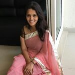 Swathishta Krishnan Instagram - Saree : @subis508 @swathirao2257