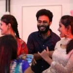 Swathishta Krishnan Instagram – Throwback to an awesome eve ❤❤ #dinkachikababy💃💃💃