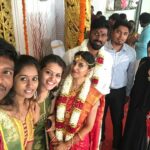 Swathishta Krishnan Instagram - ❤Sithu weds sai ❤ #bigday #pendingpost #happinessoverdozed #loveisintheair #sithubaby #celebratelife #myhappybunch