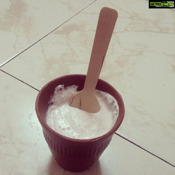 Swathishta Krishnan Instagram - Fresh n yummy home made strawberry yogurt from @theleanbean_chennai πππ Tasted for the 1st time n I loved it @priya_rathnakumar . Can't wait to get more of ur goodiesπ
