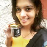 Swathishta Krishnan Instagram - Amazing goodie from @bubble_farm1❤ which leaves ur skin super soft . Jus few more spoons to go,can't wait for another jar.