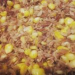 Swathishta Krishnan Instagram - Tats how u make ur diet food yummy 😛 #cornpoha #redpoha #pohalove #corn #today'slunch #mypreparation #cookingskills #ketodiet #dietfood #eathealthystayhealthy 💪