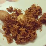 Swathishta Krishnan Instagram - Yummieeee #sundayspeacial #eggbiriyani #my1sttry #cookingskills #lovetocook #unbeatable👅#awesomelunch #mycookingdiary 😀😀😀