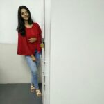 Swathishta Krishnan Instagram – Go red❤