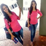 Swathishta Krishnan Instagram – #PINK😍