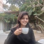 Swathishta Krishnan Instagram - Wanna join for a coffee date ???😀 . . . . . #coffeeholic #coffeelover