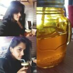 Swathishta Krishnan Instagram - It doesn't look like a December afternoon 🌞🌝 #afternoonswithdrinks #hotttday #chilling #cafetimeitis #myfavplace #regularcustomer😁 #myfavgooodieee #lemonicetea #nosharing #sippingitforanhour😂 Coffee&Friendz
