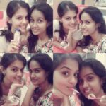 Swathishta Krishnan Instagram – #foodlove #foodpartner #desertssss #bestiesforlifetime #vdontwantanyone😛 #amulbabiesdrinkingamulchocodrink😁😂😂😂😂😂 #family❤