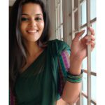 Swathishta Krishnan Instagram – 💚💚💚😃💚💚💚
.
.
.
.
@padambyveni @divastylistmakeupartistry 
.
.
.
.