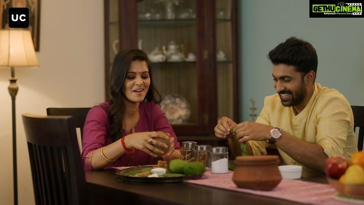 Swathishta Krishnan Instagram - Wishing you all a very happy UGADI β€οΈ . . . Glab to be associated with @urbancompany Thank you @filmyourfilm and dearest @_gauravk DOP: @iamishaansharma Chief AC: its_harpreet_ Spcl mention π@sachinmaniofficial @im_saurabhsingh