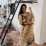 Swathishta Krishnan Instagram – Dressing up after agesssss
.
.
.
#Stayhome #staysafe #thisshallpasstoo #lockdown2021