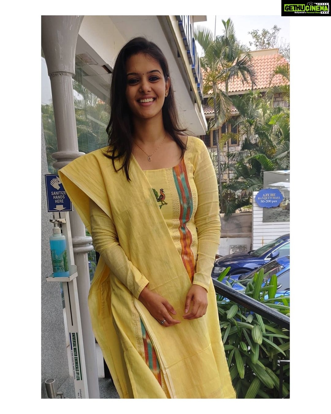 Swathishta Krishnan Instagram - 💛 . . . . Film Nagar