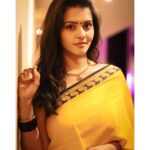 Swathishta Krishnan Instagram - Yellow 💛 . . Mua @artistrybysupriya 💛 Pc @vicky___075photography 💛 EC @mikkie_photographhy💛 . . . .