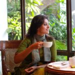 Swathishta Krishnan Instagram – Actor Swathishta Krishnan savoring a cup of coffee amidst the natural ambience at My Deli.

#WeAssure #EnrichingExperiences # #WelcomhotelChennai #Chennai #ITCHotels  #ExploreChennai #Premiumhotels #Luxurystaycation #Cityoftemples #IncredibleChennai #Luxurytravel#Rejevunate #MyDeli Welcomhotel by ITC Hotels, Cathedral Road, Chennai