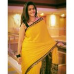 Swathishta Krishnan Instagram - Yellow 💛 . . Mua @artistrybysupriya 💛 Pc @vicky___075photography 💛 EC @mikkie_photographhy💛 . . . .