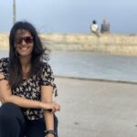 Swathishta Krishnan Instagram - Breezy n cheesy ❤️ Pc @manojkumar_photography . . . . . Promenade Beach
