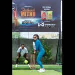 Taapsee Pannu Instagram - Pre release Sunday #ShabaashMithu style with the lady herself @mithaliraj ! Never thought I will ever play cricket for fun until now. Thank you Jaipur and #WonderCement Some movies definitely change life for good.