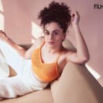 Taapsee Pannu Instagram - 🦁 Photographed by: Ajay Kadam (@kadamajay ) Styled by: Lakshmi Lehr (@lakshmilehr ) Hair: Amit Thakur (@amitthakur_hair ) Make-up: Guia Bianchi (@guyguia ) Art Director: Sujitha Pai (@sujithapai ) Interviewed by: Anuradha Choudhary (@anewradha ) Filmfare Editorial: Mayukh Majumdar (@mayuxkh ), Ashwini Pote (@ash_pote ) Media Consultant: Universal Communications (@universal_communications )