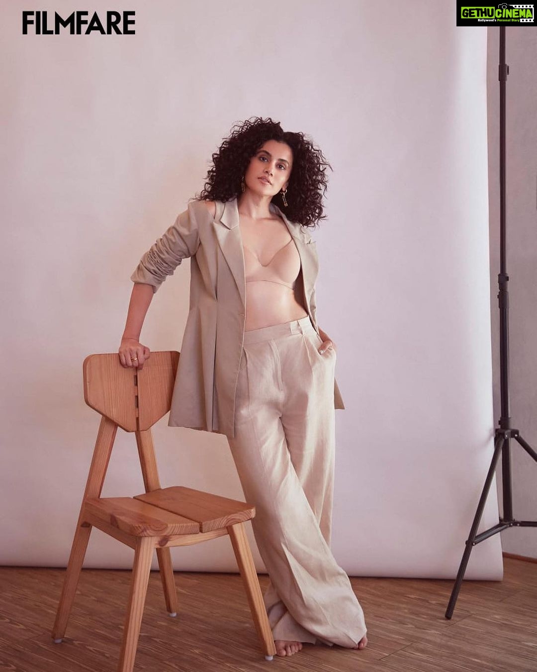 Taapsee Pannu Instagram - 🐻 Photographed by: Ajay Kadam (@kadamajay ) Styled by: Lakshmi Lehr (@lakshmilehr ) Hair: Amit Thakur (@amitthakur_hair ) Make-up: Guia Bianchi (@guyguia ) Art Director: Sujitha Pai (@sujithapai ) Interviewed by: Anuradha Choudhary (@anewradha ) Filmfare Editorial: Mayukh Majumdar (@mayuxkh ), Ashwini Pote (@ash_pote ) Media Consultant: Universal Communications (@universal_communications )