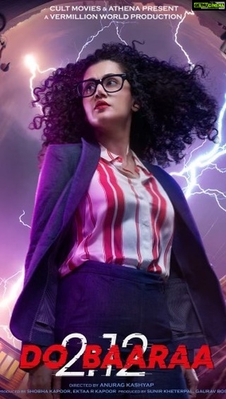 Taapsee Pannu Instagram - Waqt ko thoda waqt do, wo sab badal dega. Sab kuch. This storm brings with it a life-altering experience for Antara (literally). Watch Dobaaraa in cinemas on Aug 19. #Dobaaraa #DobaaraaOn19August #DobaaraaFilm #DobaaraaTrailer @pavailgulati @anuragkashyap10 @ektarkapoor @sunirkheterpal