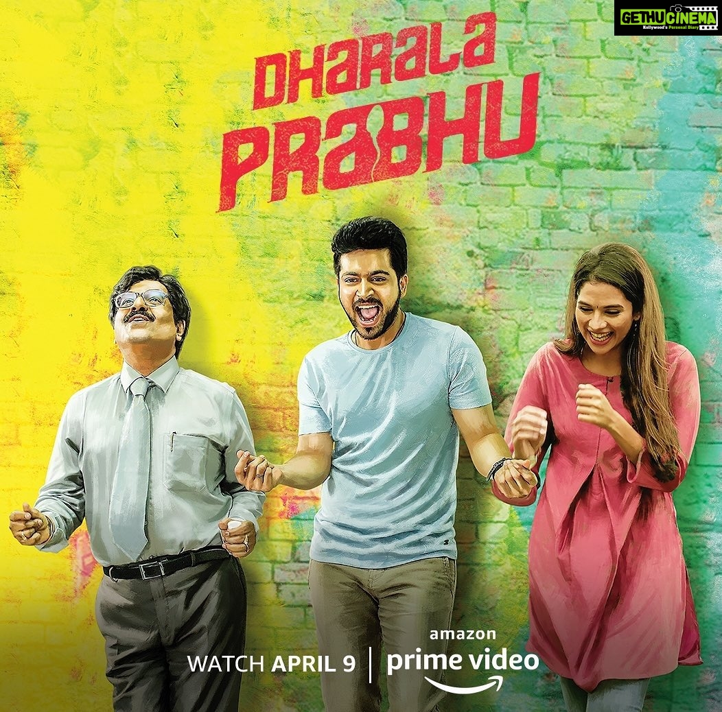 Tanya Hope Instagram - Dharala Prabhu on Amazon Prime this April 9th. @primevideoin #dharalaprabhuonprime