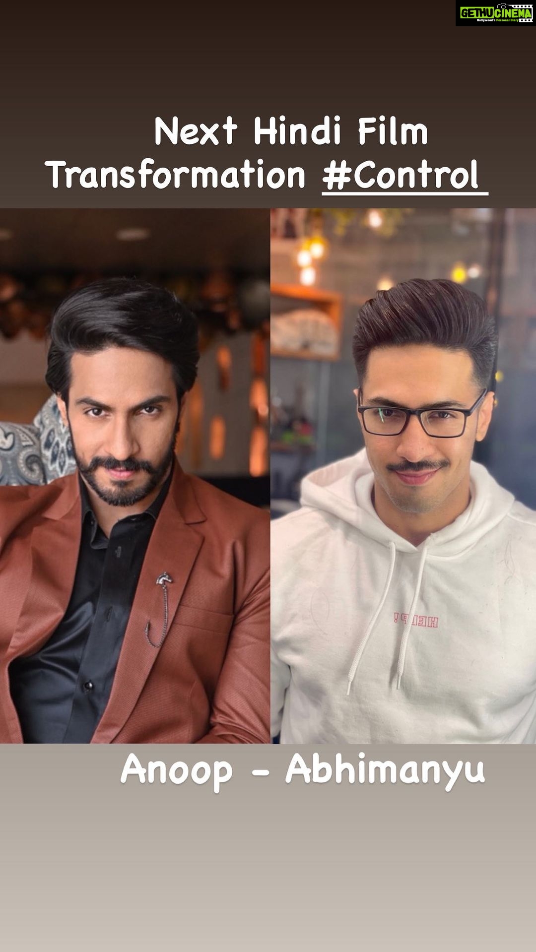 Thakur Anoop Singh Instagram - From Anoop to Major Abhimanyu Shastri. Know what went through my entire 2 hour process of transformation thanks to my dear Co Director Miss @naahid4 Felt more like a mission so the intense music 🙈 #Control #Hindi #nextchapter @penmovies