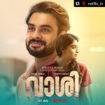 Tovino Thomas Instagram - #Repost @netflix_in with @use.repost ・・・ A judgment with two verdicts. One, of the case and one of a relationship 👩‍⚖️📚 👨‍⚖️ Vaashi is coming to Netflix on the 17th of July in Malayalam, Tamil, Telugu and Kannada. #VaashiOnNetflix @tovinothomas @keerthysureshofficial