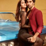 Vaani Kapoor Instagram - Balli & Sona 👫 Shamshera releasing in Hindi, Tamil & Telugu. Celebrate #Shamshera with #YRF50 only at a theatre near you on 22nd July. #RanbirKapoor | @duttsanjay | @ronitboseroy | @saurabhshuklafilms | @karanmalhotra21 | @shamsheramovie | #Shamshera22ndJuly | Styled by @anaitashroffadajania, assisted by @styledbychandani 📷 @madetart Ranbir Kapoor Team: Hair : @ajaykaloya.hair Make up : @naik8844 On Ranbir: Suit: @dinkaranejaofficial Ring : @inoxjewelryin Team: MUA- @meherakolahofficial Hair- @georgiougabriel