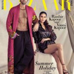 Vaani Kapoor Instagram – @bazaarindia 
.
.
.

Digital Editor: Nandini Bhalla (@nandinibhalla) 
Photographs by: Tarun Vishwa (@tarun.vishwa) 
Styling: Samar Rajput (@samar.rajput05) 
Fashion Assistants: Vanya Verma (@v4nyav3rma) and Sagar Kadam (@sagarkadam_) 
Ranbir’s Make-up: Ajay Naik (@naik884) 
and Hemant Naik (@hemant.makeupartist) 
Ranbir’s Hair: Ajay Kaloya (@ajaykaloya.hair) 

Make-up: Mehera Kolah (@meherakolahofficial) 
Hair: Gabriel Georgiou (@georgiougabriel)

Ranbir is wearing the Sol SVNH Jacquard Robe, Shivan & Narresh (@shivanandnarresh). Inasa Trousers, Eka (@ekaco). Mesh Tank Top, Rahul Mishra (@rahulmishra_7). Run Away trainers, Louis Vuitton (@louisvuitton). Bond Mini Hoop and Core Rings, both Gigai (@weargigai). 

Vaani is wearing the Vegan Crackle Leather Jacket and Crinkled Leather Mini Skirt, both Bloni (@bloni.atelier). Nova Sandals, Louis Vuitton (@louisvuitton). 
.
.
.
.
.
.
.
.
.
.
.
.
.
.
.
.
#bazaarindia #ranbirkapoor