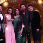 Vaani Kapoor Instagram - #Repost @colorstv @yrf • • • • • • Semi finale ke manch par, humare juniors ne kiya Ranbir Kapoor ka bahut dhamaal ke saath swaagat🙏🏻 Dekhiye #DanceDeewaneJuniors #SemiFinale on Saturday aur #GrandFinale on Sunday, raat 10.30 baje, sirf #Colors par. Anytime on @voot @norafatehi @marzipestonji @neetu54 @kkundrra @_vaanikapoor_ #RanbirKapoor
