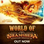 Vaani Kapoor Instagram - Witness how the world of Shamshera came to life (Link in bio) Releasing in Hindi, Tamil & Telugu. Celebrate #Shamshera with #YRF50 only at a theatre near you on 22nd July. #RanbirKapoor | @duttsanjay | @RonitBoseRoy | @saurabhshuklafilms | @karanmalhotra21 | @yrf | #Shamshera22ndJuly