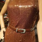 Vanitha Vijayakumar Instagram - Our gorgeous bronze sequin glitter bloom dress will put u in the spotlight with it's sleeveless spaghetti straps with sequins all throughout & knee-length side vent detail✴️ #vanithavijaykumarstyling #outfitoftheday #outfit #outfits #women #womensfashion #girl #girls #style #styling #stylist #fashion #ootd #picoftheday #pictureoftheday #dress #accessories #makeover #onlineshopping #onlineshop #boutique #boutiqueshopping #boutiquefashion Khader Nawaz Khan Road