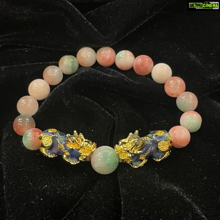 Vanitha Vijayakumar Instagram - Jade with pixyu for prosperity and protection🤞🏻💪🏻 Dm for price & details 📩#vanithavijaykumarstyling #outfitoftheday #outfit #outfits #women #womensfashion #girl #girls #style #goodluck #jewellery #fashion #auspiciousjewellery #picoftheday #pictureoftheday #fengushui #accessories #chinese #symbols #chinesesymbols #makeover #onlineshopping #onlineshop Khader Nawaz Khan Road