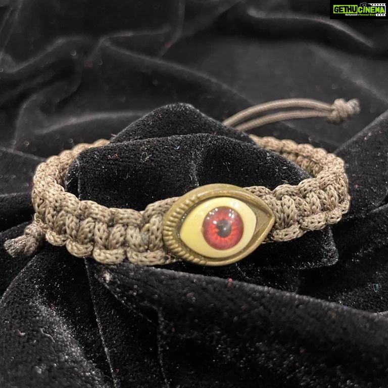 Vanitha Vijayakumar Instagram - The evil eye is a “Luck Charm” believed to “deflect evil eyes”… and thereby protects a person or an object against misfortune. The evil eye is a shield that guards against various forms of bad luck that is willed onto you or an object by others🧿 Dm for price & details 📩#vanithavijaykumarstyling #outfitoftheday #outfit #outfits #women #womensfashion #girl #girls #style #goodluck #jewellery #fashion #auspiciousjewellery #picoftheday #pictureoftheday #fengushui #accessories #chinese #symbols #chinesesymbols #makeover #onlineshopping #onlineshop Khader Nawaz Khan Road