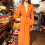 Vanitha Vijayakumar Instagram - Solid color wrap jumpsuit with self tie waist belt🧡 Dm us for price & details📩 #vanithavijaykumarstyling #outfitoftheday #outfit #outfits #women #womensfashion #girl #girls #style #styling #stylist #fashion #ootd #picoftheday #pictureoftheday #dress #accessories #makeover #onlineshopping #onlineshop #boutique #boutiqueshopping #boutiquefashion Khader Nawaz Khan Road