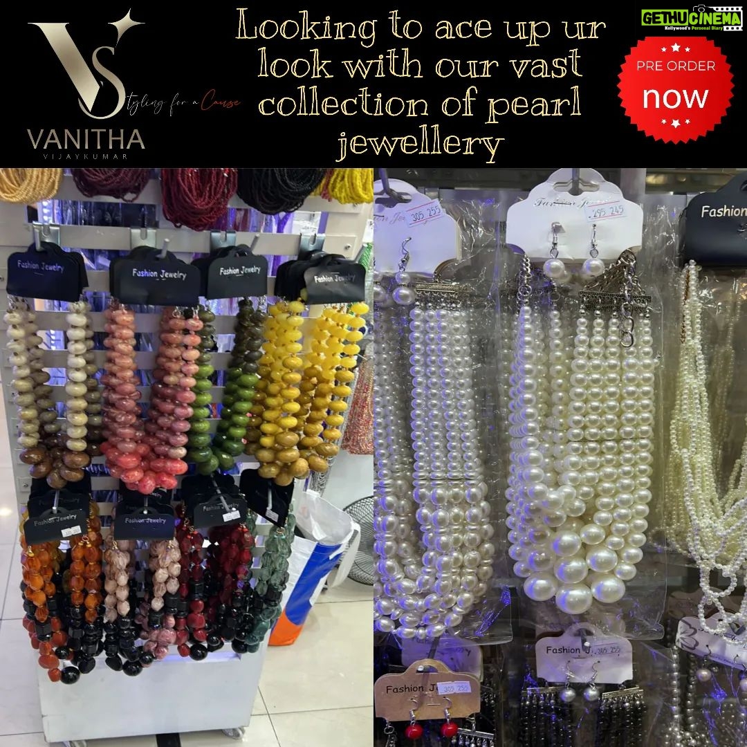 Vanitha Vijayakumar Instagram - Sizzling chunky pearl designs are put together from our vast collections especially for u📿 Pre-order these classy pearl necklaces to look elegant & dressy💃🏻 we have hundreds of stylish designs in every style,length & layers for u to choose from💁🏻♀️ Dm for price & details📩 #vanithavijaykumarstyling #outfitoftheday #outfit #outfits #women #womensfashion #girl #girls #style #styling #stylist #fashion #ootd #picoftheday #pictureoftheday #dress #accessories #makeover #onlineshopping #onlineshop #boutique #boutiqueshopping #boutiquefashion Khader Nawaz Khan Road
