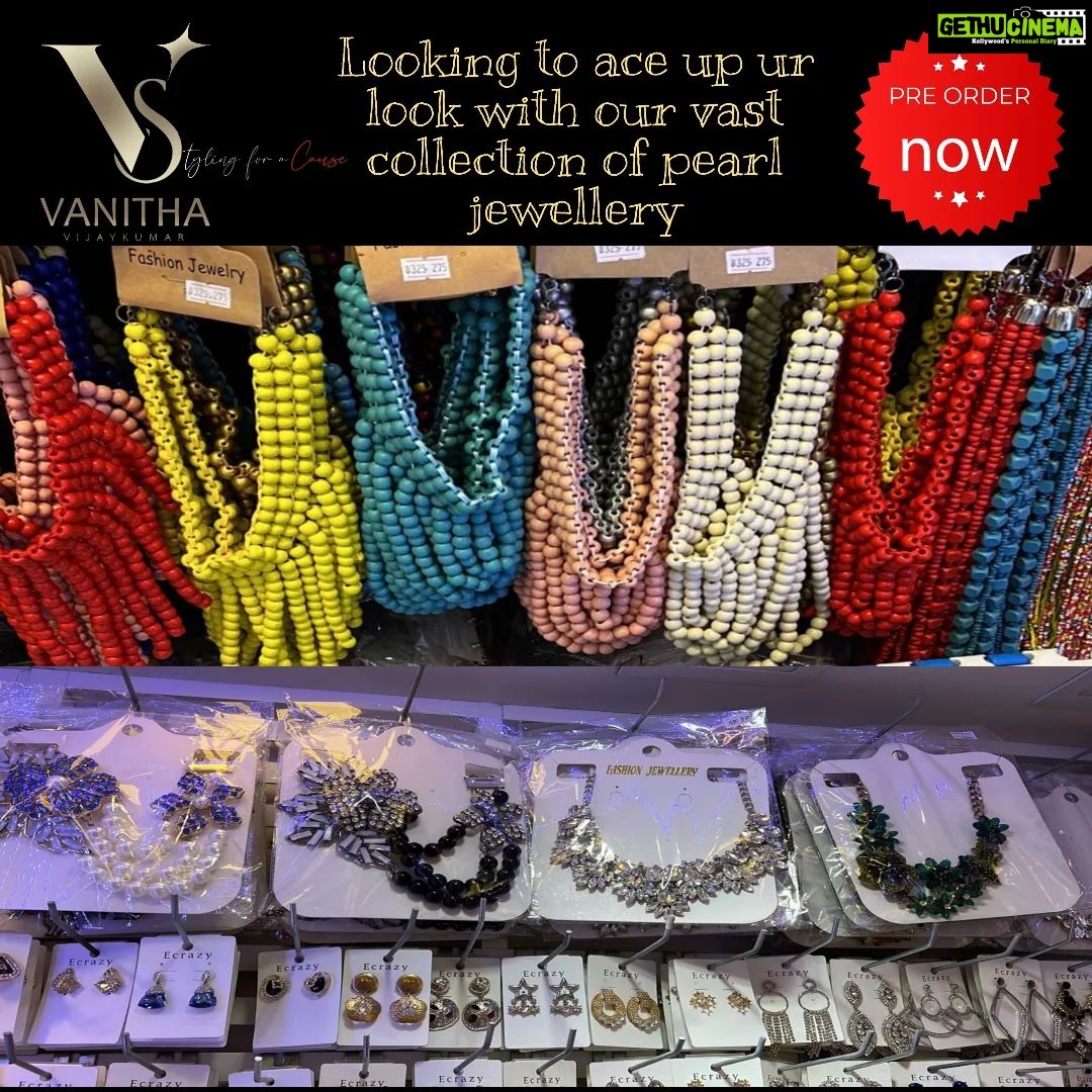 Vanitha Vijayakumar Instagram - Sizzling chunky pearl designs are put together from our vast collections especially for u📿 Pre-order these classy pearl necklaces to look elegant & dressy💃🏻 we have hundreds of stylish designs in every style,length & layers for u to choose from💁🏻♀️ Dm for price & details📩 #vanithavijaykumarstyling #outfitoftheday #outfit #outfits #women #womensfashion #girl #girls #style #styling #stylist #fashion #ootd #picoftheday #pictureoftheday #dress #accessories #makeover #onlineshopping #onlineshop #boutique #boutiqueshopping #boutiquefashion Khader Nawaz Khan Road