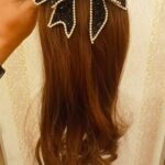 Vanitha Vijayakumar Instagram - Crystal Rhinestone Bow clip with hair extension👧🏻 Dm for price & details📩 #vanithavijaykumarstyling #entrepreneur #women #fashion #girls #business #chennai #ootdfashion #accessories #trending #life #party #girl #makeover #shopping #onlineshopping #onlineshop #style #outfits #outfit #store #makeover #reelsinstagram #reelitfeelit #reelsvideo #reels #reelkarofeelkaro #reelsindia #instagramhub Khader Nawaz Khan Road
