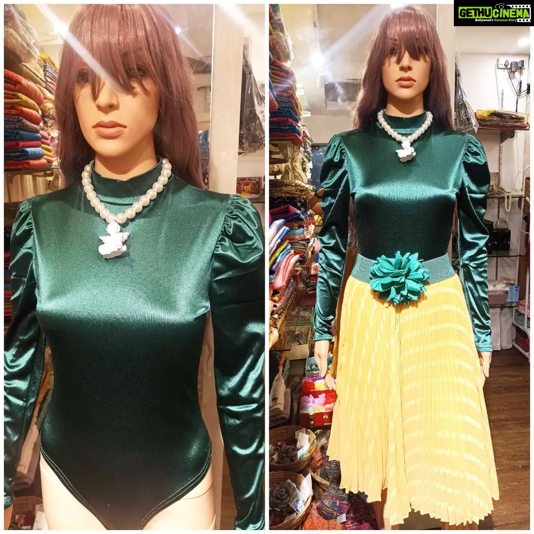 Vanitha Vijayakumar Instagram - ✴️ Bodysuit top helps u to accentuate the curves and looks great on ur figure... ✴️A bodysuit is normally tucked inside & u can wear it with mini skirts, high waisted palazzo pants, even u can wear it with ur sarees too... ✴️Bodysuits can hug your curves as the perfect foundation and on the top so u can pair with any bottoms u want... Swipe left to see the available 🎨🤳 #vanithavijaykumarstyling #outfitoftheday #outfit #outfits #women #womensfashion #girl #girls #style #styling #stylist #fashion #ootd #picoftheday #pictureoftheday #dress #accessories #makeover #onlineshopping #onlineshop #boutique #boutiqueshopping #boutiquefashion Khader Nawaz Khan Road