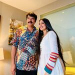 Veena Nandhakumar Instagram - Micheal Bheeshma Parvam❤️ @mammootty Styling @styyledbyjoe MUA @ashna_aash_ Outfit @turmerikofficial