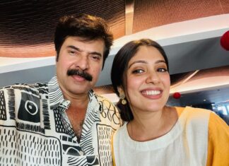 Veena Nandhakumar Instagram - No caption required. BLESSED😇❤️ @mammootty