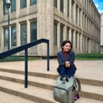 Vidhya Instagram - First day at work #PostDoc #loveforscience #scientist United States of America