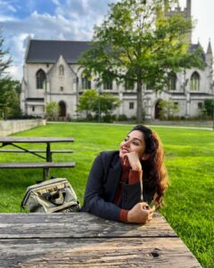 Vidhya Instagram - First day at work #PostDoc #loveforscience #scientist