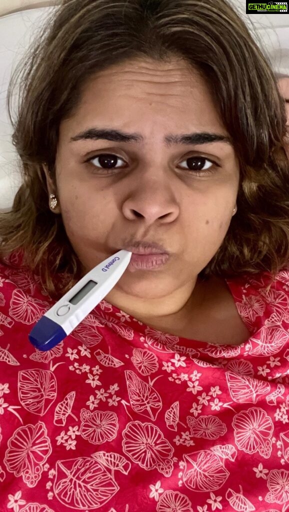 Vidyulekha Raman Instagram - Glam doesn’t take sick leave 😂💚🤧