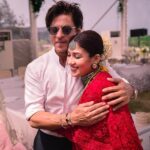 Vignesh Shivan Instagram - What more can anyone ask for ! #kingkhan @iamsrk ! Blessed to have this humble , kind , charming and wonderful human being with us during our wedding ! The Badshaah and the time wit him ! Bliss ! Blessed 😇 One month anniversary ☺️☺️🥰🥰😘😘😘😘 Photography by @storiesbyjosephradhik Filmed by @theweddingfilmer Makeup by @puneetbsaini Hair styling by @amitthakur_hair Designed by @jade_bymk  @monicashah1207 Styled by @shaleenanathani @altair_decor decor by @altair_decor Wedding Planners - @shaadisquad