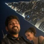 Vignesh Shivan Instagram - Happy New year 😇😍❤️🥳🥳🥳 2022 ! #ShortestVacay ever ! Thank you @armanihoteldxb @burjkhalifa staff & friends for the heartwarming hospitality 😇😍😍🥳🥳 And the nice photos 😇😍🥳 Burj Khalifa