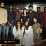 Vignesh Shivan Instagram – Thank you team #kaathuvaakularendukaadhal #KRK 

#RowdyAssembly2021
#kaathuvaakularendukaadhal #netrikann #pebbles @therowdypictures #walkingtalking #OorKuruvi #connect #Rocky