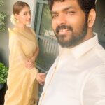 Vignesh Shivan Instagram - #HappyOnam 🧿 😍😍😍💖 #betterdaysarecoming #godisgood #prayfortheworld #goodvibes #hope #trustgod #prayforpeace #positivevibes Kochi, India