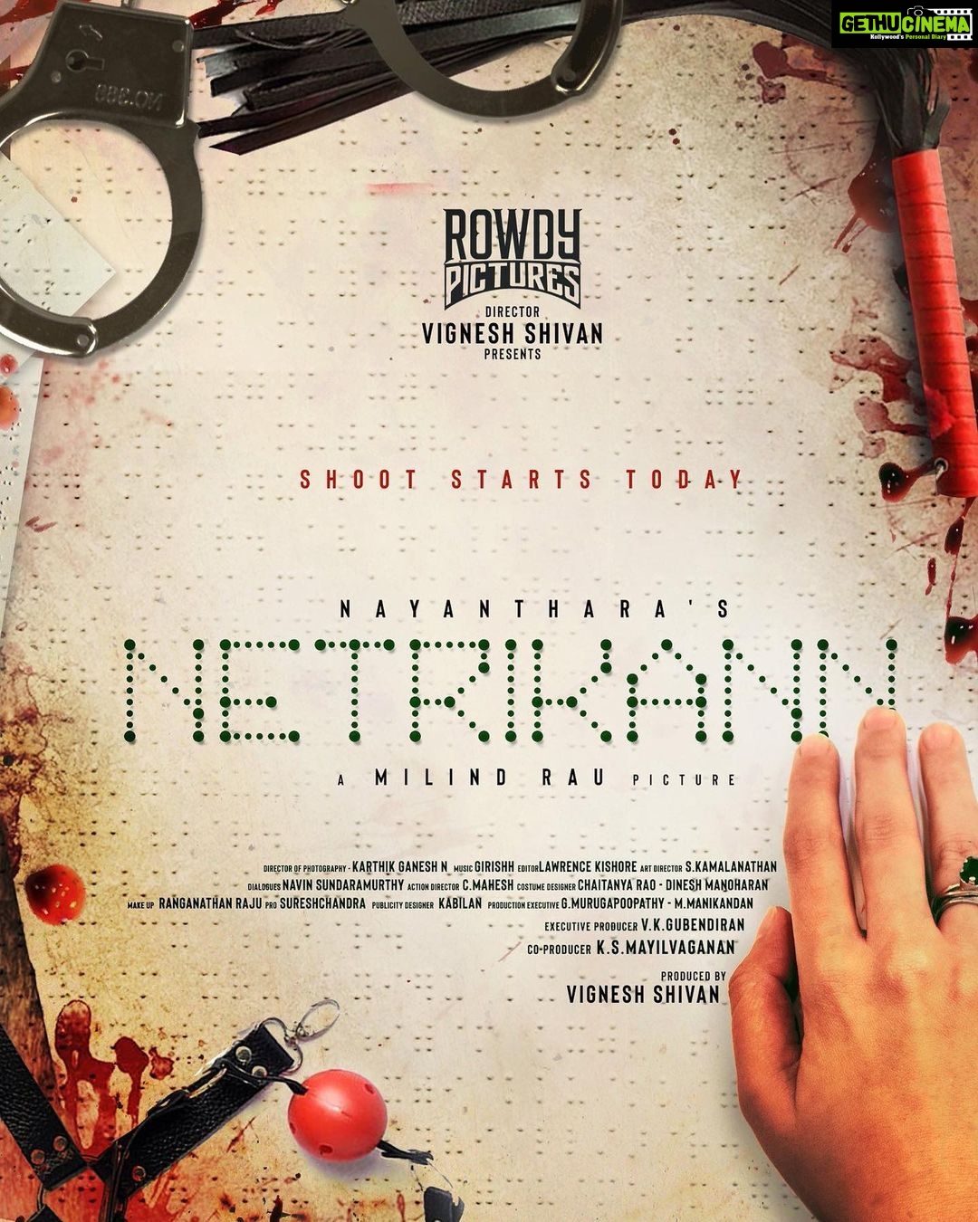 Vignesh Shivan Instagram - Joining again wit #Nayanthara 😘🤗 In this life that’s full of surprises ... here’s another surprise God has given us ... the strength to produce a film 😇 #Netrikann with Dir #MilindRau #Nayanthara @donechannel1 #thriller #first #production #RowdyPictures #godbless #needyourlove #blessings Bay of Life Surf School & Surf Shop